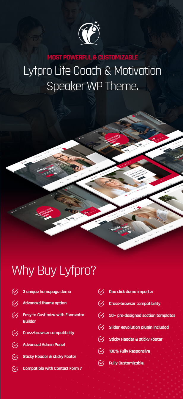 Lyfpro WordPress Theme